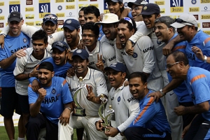 Team India beats Srilanka in Test Series